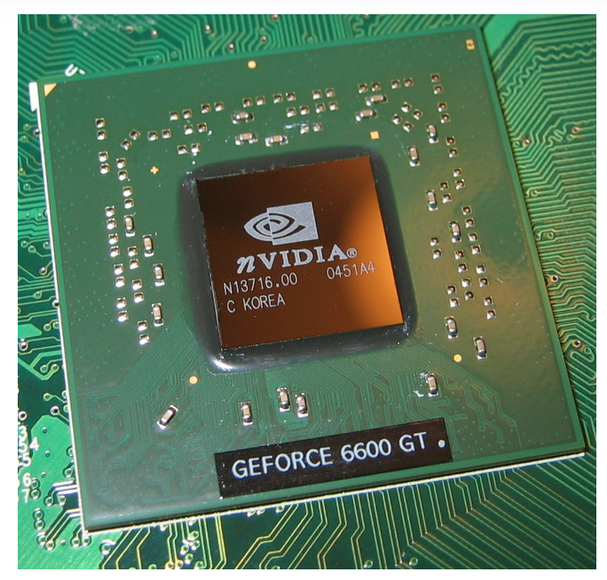 An NVIDIA GPU.