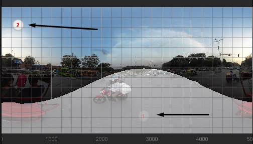 The main Autopano Giga window has changed. Now you can view each camera by hovering over it.