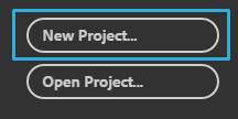 Click “New Project…” to get started